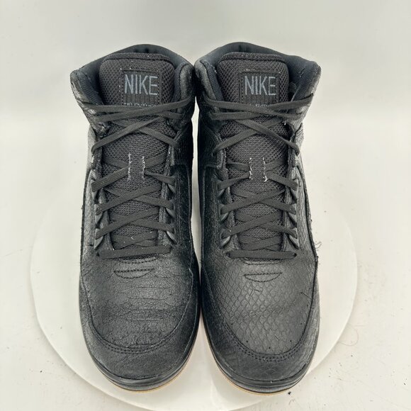Nike Air Python Men Size 12 705066-001 Premium Black Gum Mid Top Training Shoes - Picture 3 of 11